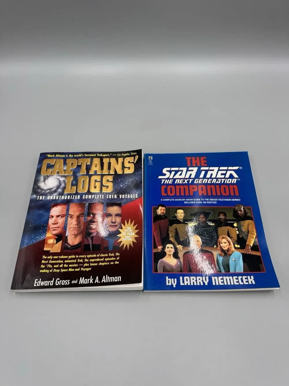Star Trek Captain's Log: The Unauthorized Complete Trek Voyages & Companion Book